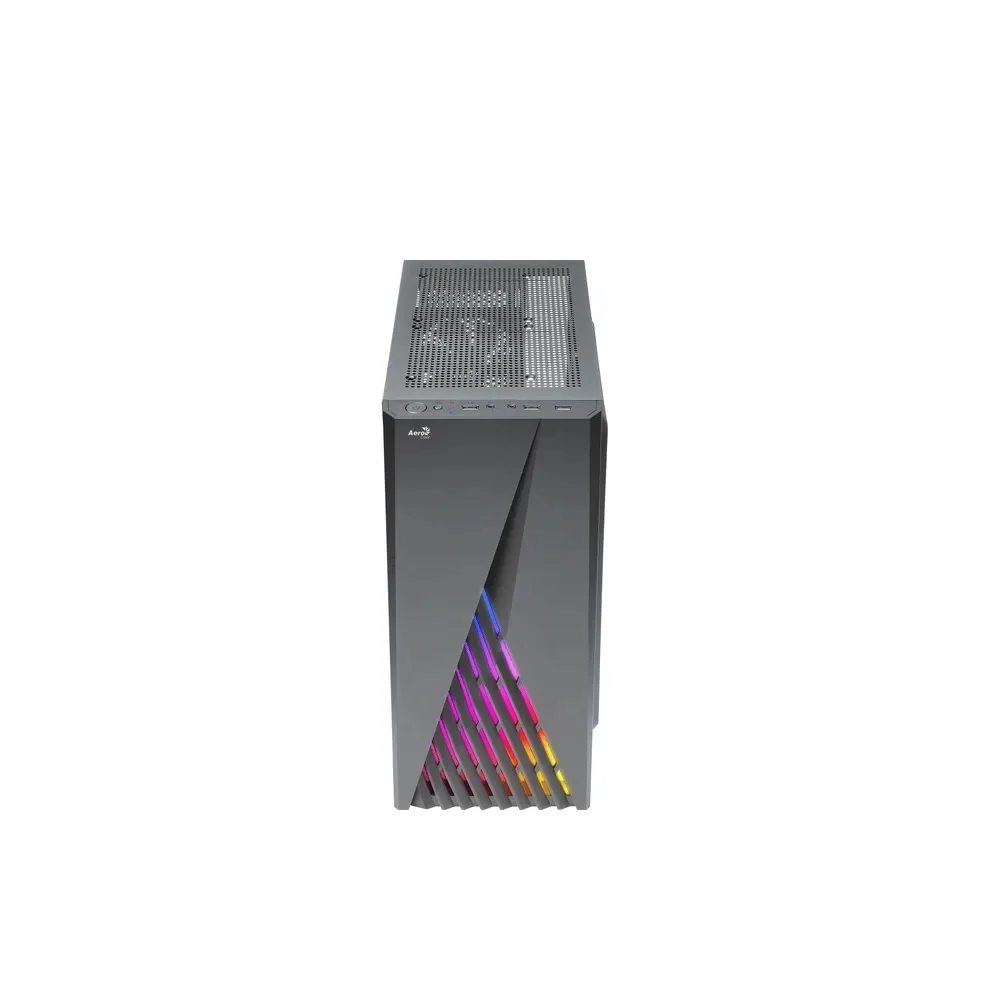Imagem 4 de 5 do produto Gabinete Gamer Aerocool Delta RGB, USB 3.0, Lateral Vidro, Preto