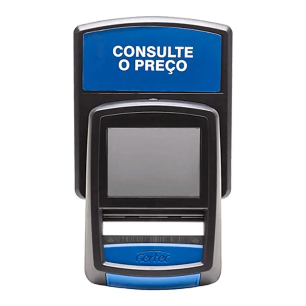 Imagem 1 de 5 do produto Terminal Consulta De Preço Gertec G2-S, Display Colorido, Ethernet E Wi-Fi, Com Voz - G00410098