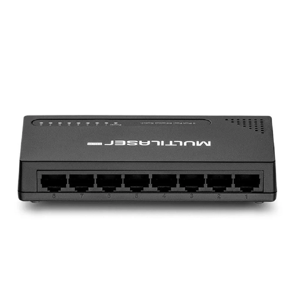 Switch Multi Re115, 10/100MBbs, 8 Portas, 1 Poe Passivo - PPB