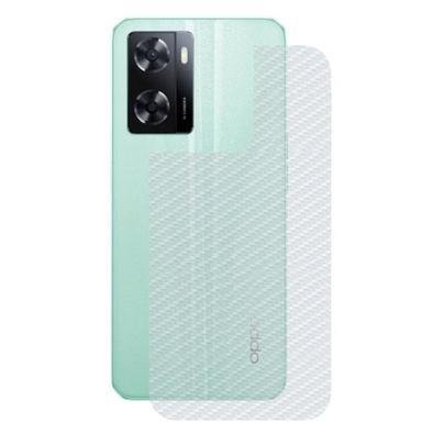 Película Para Oppo A57,Traseira De Fibra De Carbono