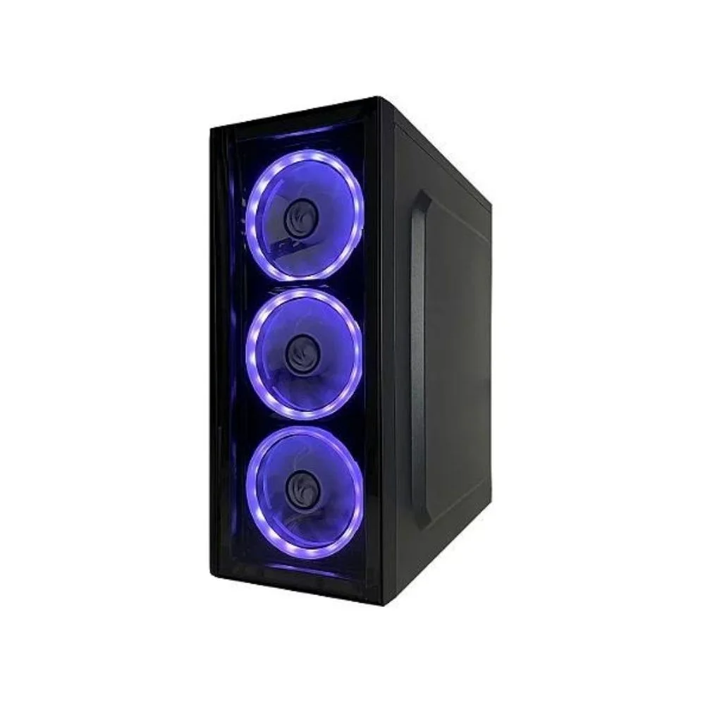 Imagem 2 de 5 do produto Gabinete Gamer C2-2901, Lateral Em Acrílico, USB 3.0, Preto