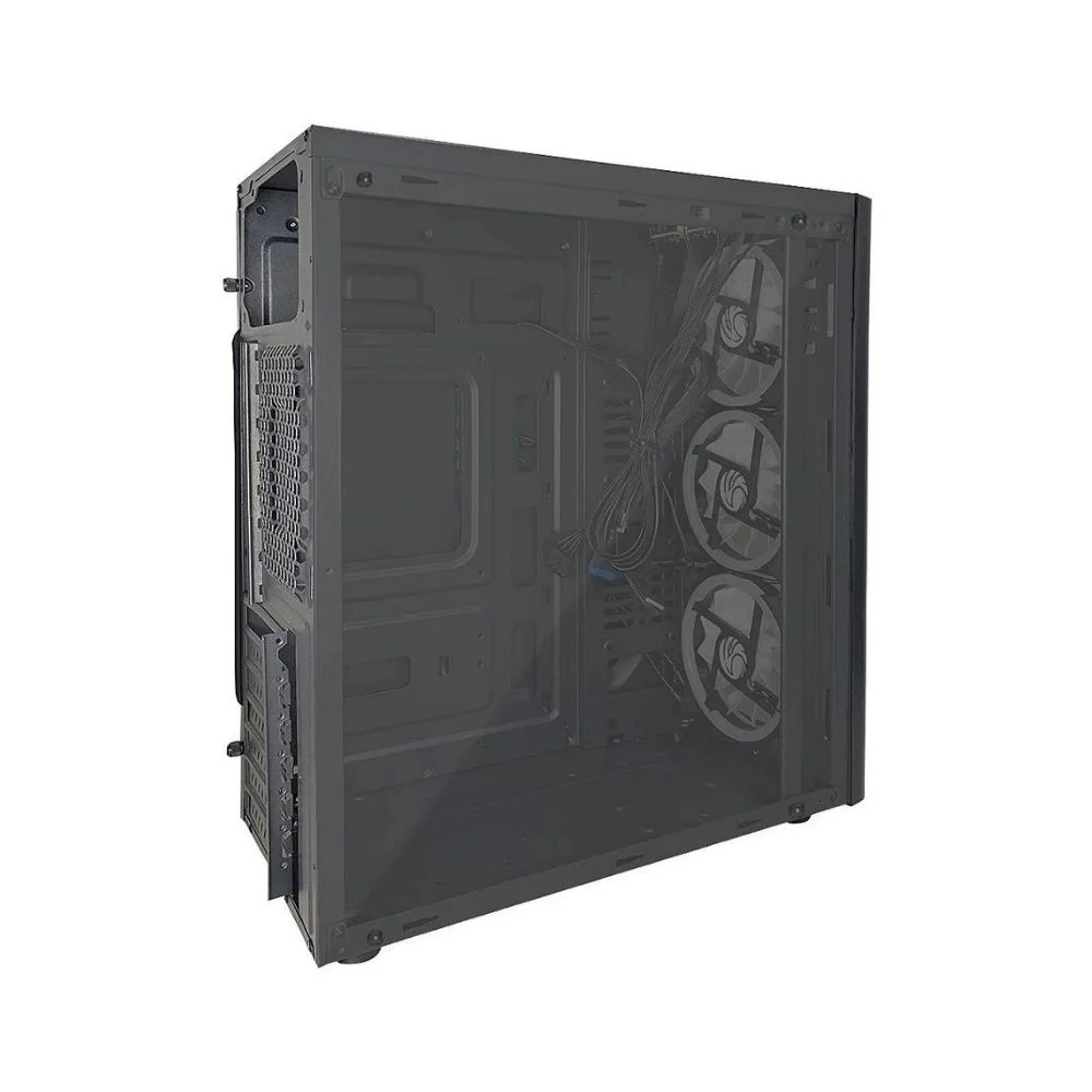 Imagem 5 de 5 do produto Gabinete Gamer C2-2901, Lateral Em Acrílico, USB 3.0, Preto