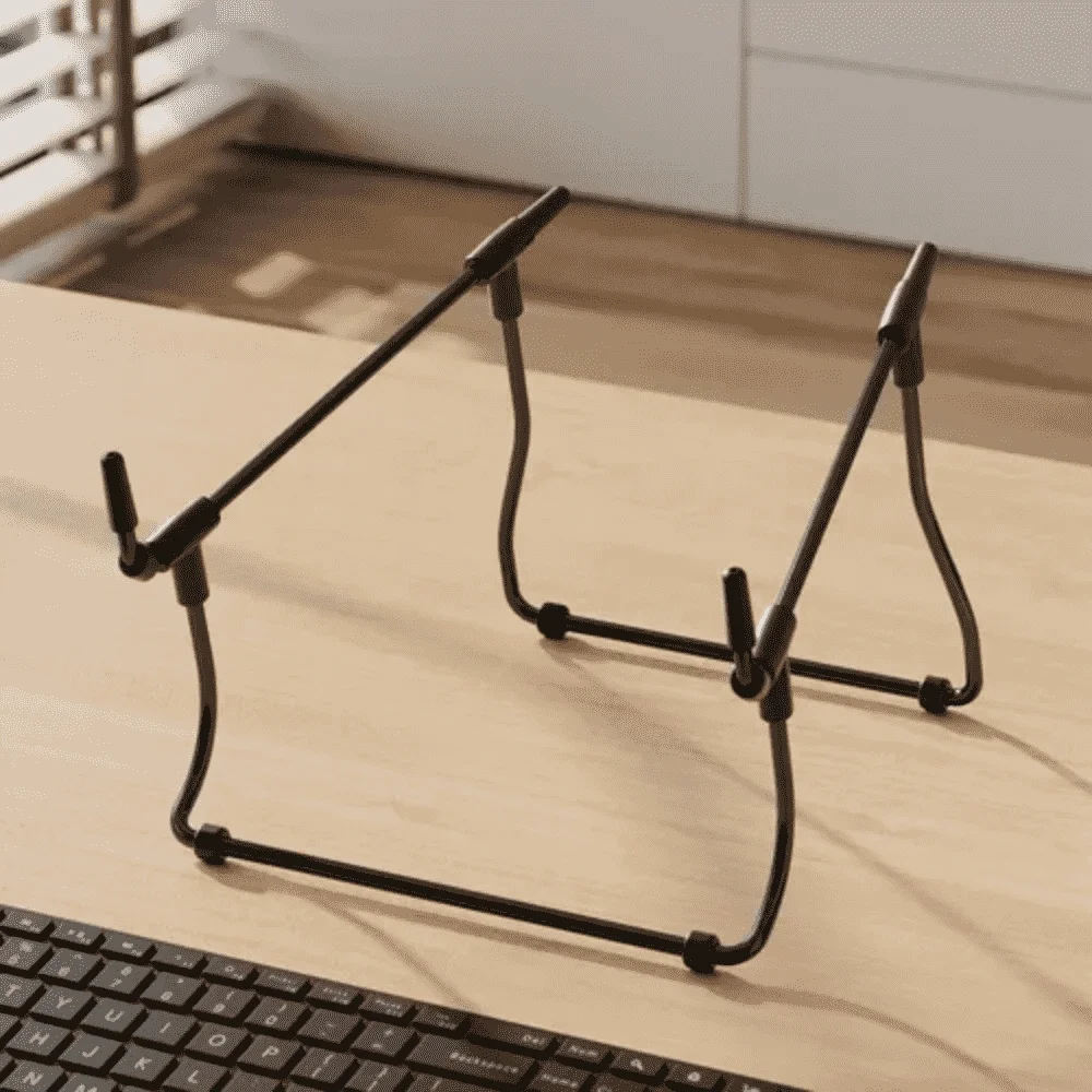 Imagem 5 de 5 do produto Suporte Para Notebook Ergonômico Reliza Steel, Suporta Até 20kg, Preto - 009616