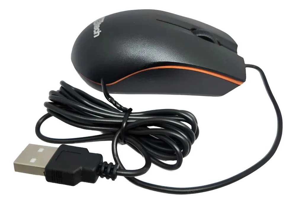 Imagem 4 de 5 do produto Mouse Mbtech Job01, Com Fio, USB - Mb4142