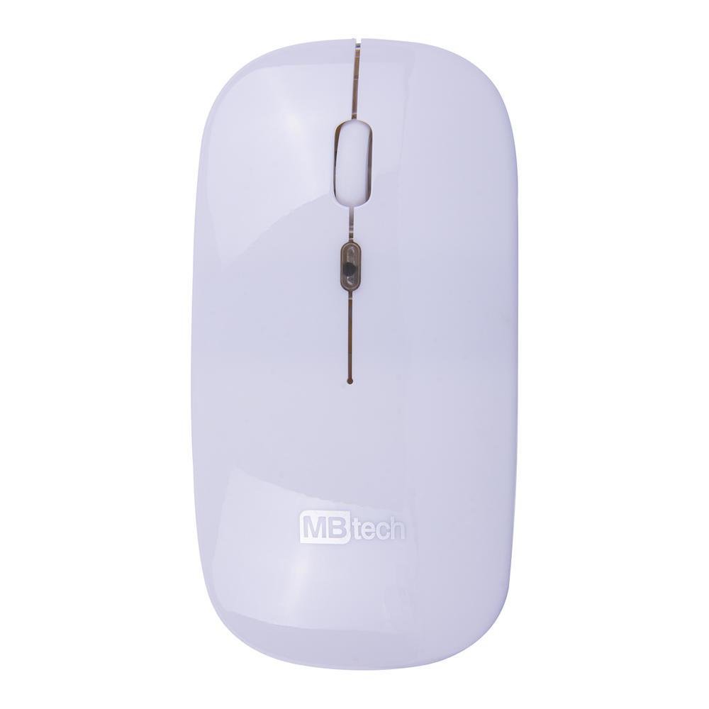Imagem 4 de 4 do produto Mouse Óptico Mbtech, Recarregável, Bluetooth, M Eight - Mb4429