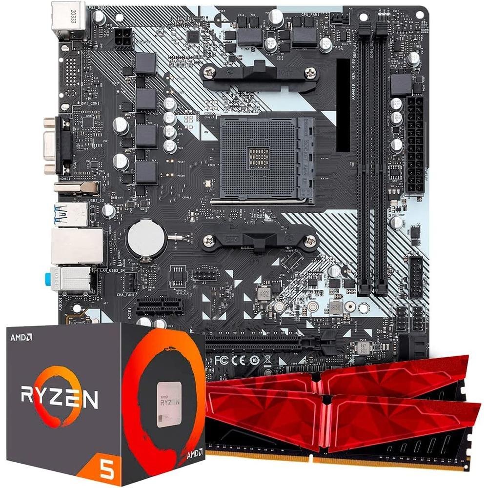 Kit Upgrade Amd Ryzen Placa Me A Kabum