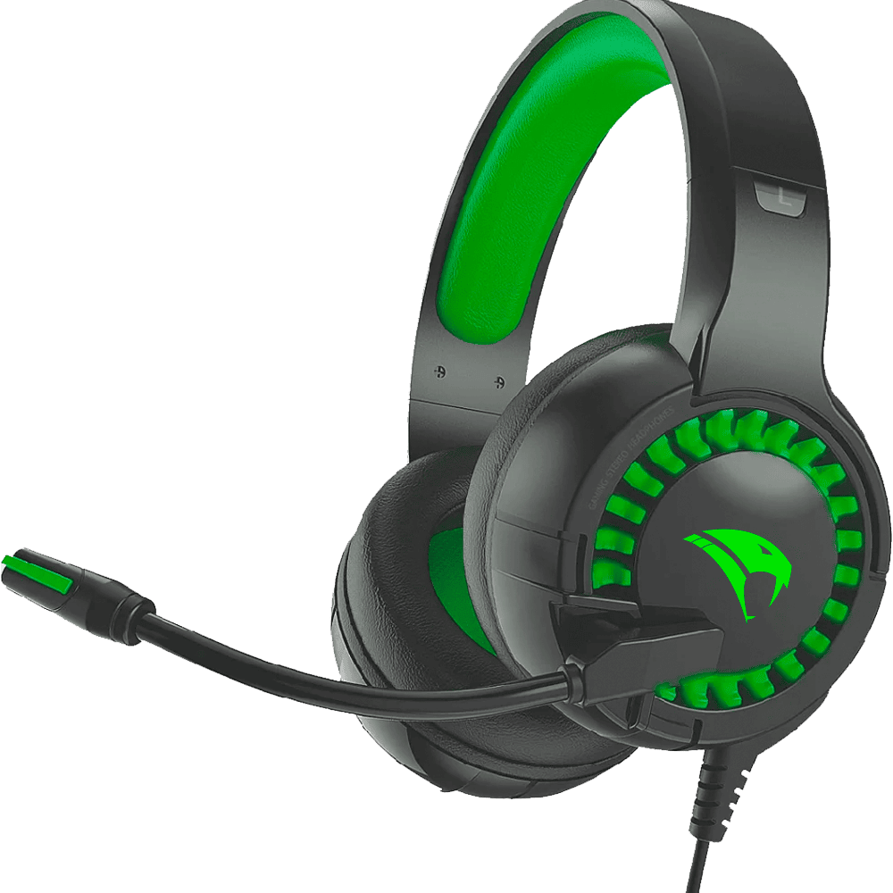 Headset Gamer Viper Pro Python LED, USB, Microfone Omnidirecional, Preto – V1415 Hspython615