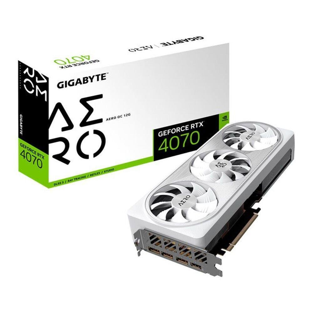 GIGABYTE GeForce RTX 4070 12GB グラフィックボード Placa Vídeo Rtx 4070 Aero Oc Nvidia 12GB GDDR6X