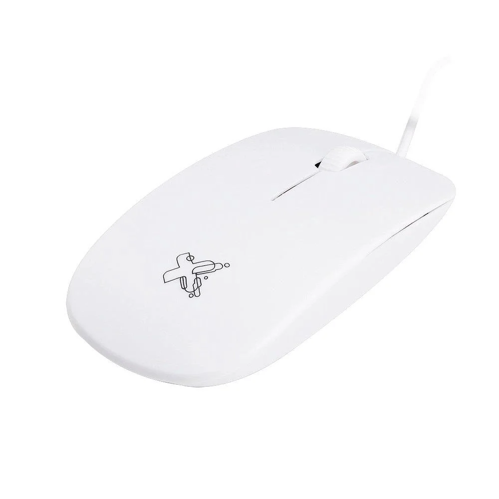 Mouse Maxprint Surface 1.200 Dpi Com Fio, USB 2.0, Branco Mouse Maxprint Surface 1.200 Dpi Com Fio, USB 2.0, Branco