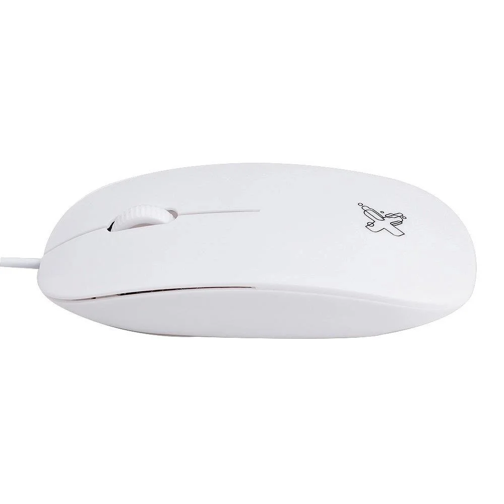 Mouse Maxprint Surface 1.200 Dpi Com Fio, USB 2.0, Branco Mouse Maxprint Surface 1.200 Dpi Com Fio, USB 2.0, Branco
