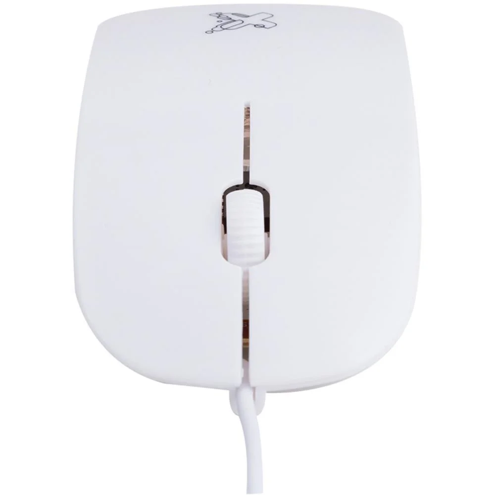 Mouse Maxprint Surface 1.200 Dpi Com Fio, USB 2.0, Branco Mouse Maxprint Surface 1.200 Dpi Com Fio, USB 2.0, Branco