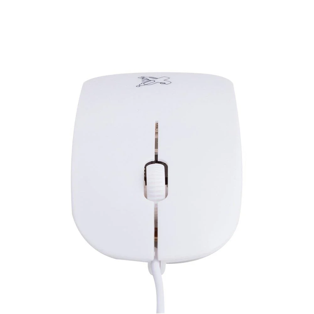 Mouse Maxprint Surface 1.200 Dpi Com Fio, USB 2.0, Branco Mouse Maxprint Surface 1.200 Dpi Com Fio, USB 2.0, Branco