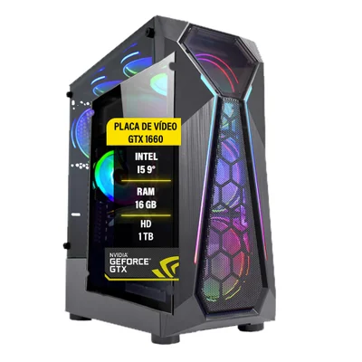 PC Gamer I5 Gtx 1660, SSD 480GB, 16GB