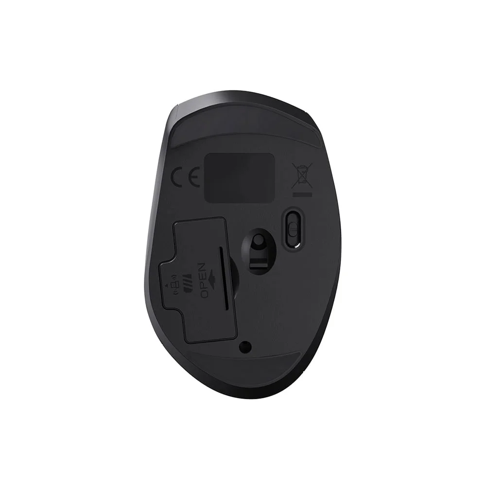 Imagem 4 de 5 do produto Mouse Wireless Multi Mo381, 6 Botões, USB, 1600dpi - Preto