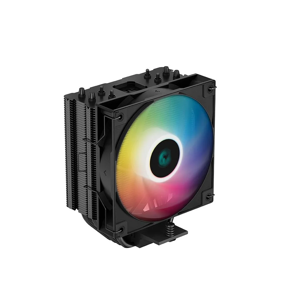 Cooler Processador Deepcool Gammaxx Ag400, ARGB, 120mm, Preto