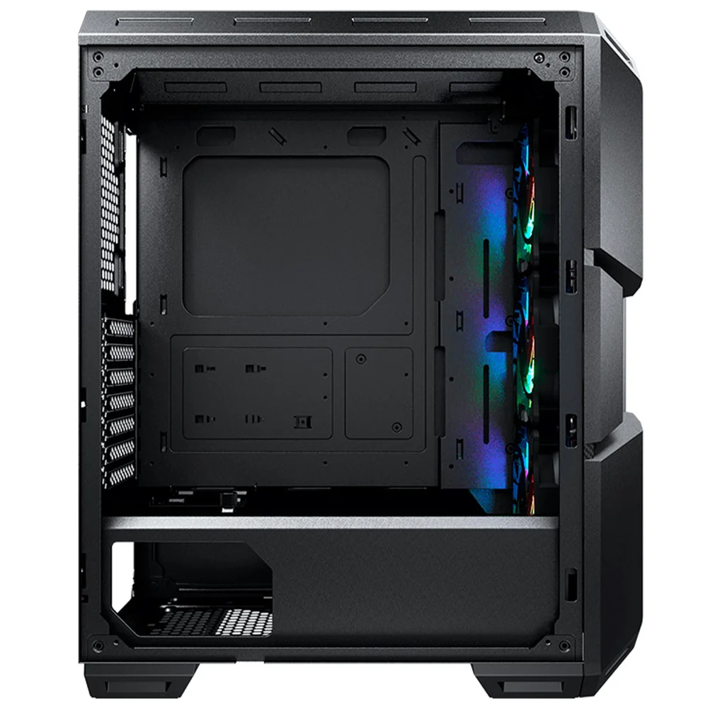 Imagem 5 de 5 do produto Gabinete Gamer Cougar Mx440 Mesh RGB, Mid Tower, Vidro Temperado, 3x Fans RGB, Preto - 3856c10.0007