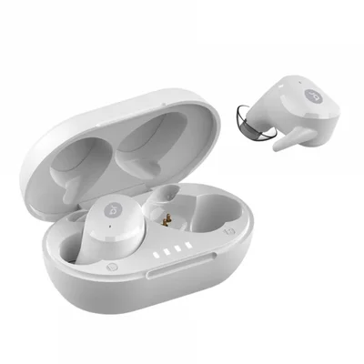 Fone De Ouvido Earbud Bright Tws Sport Nano, Bluetooth, Case Carregador - Branco - Fn583