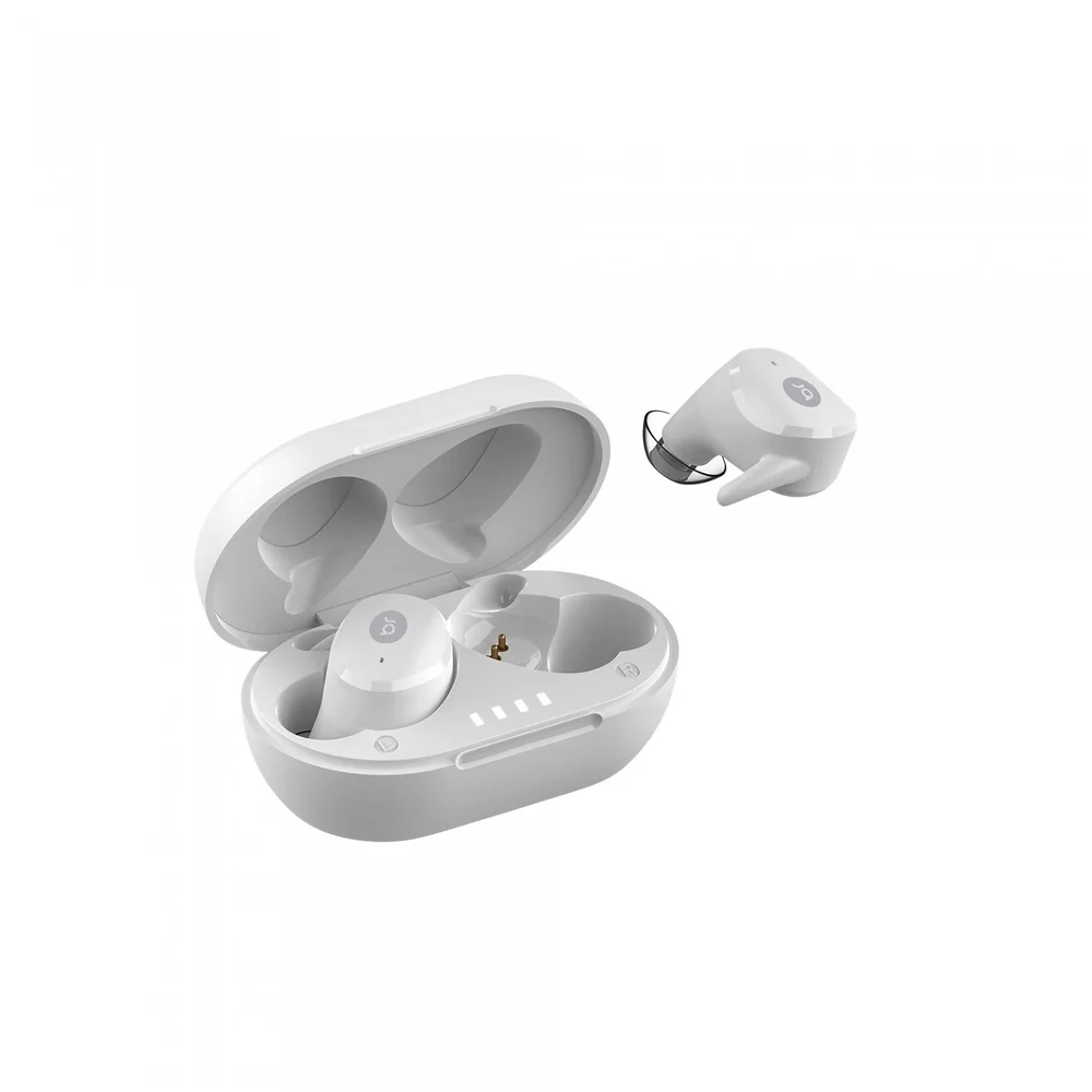 Imagem 3 de 5 do produto Fone De Ouvido Earbud Bright Tws Sport Nano, Bluetooth, Case Carregador - Branco - Fn583