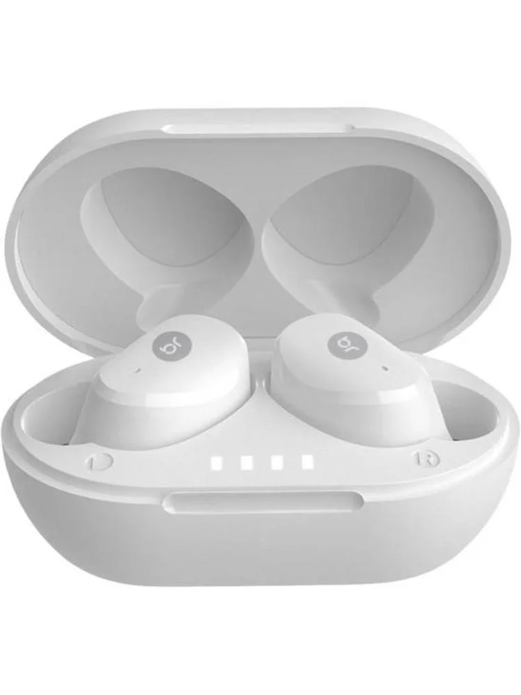 Imagem 5 de 5 do produto Fone De Ouvido Earbud Bright Tws Sport Nano, Bluetooth, Case Carregador - Branco - Fn583