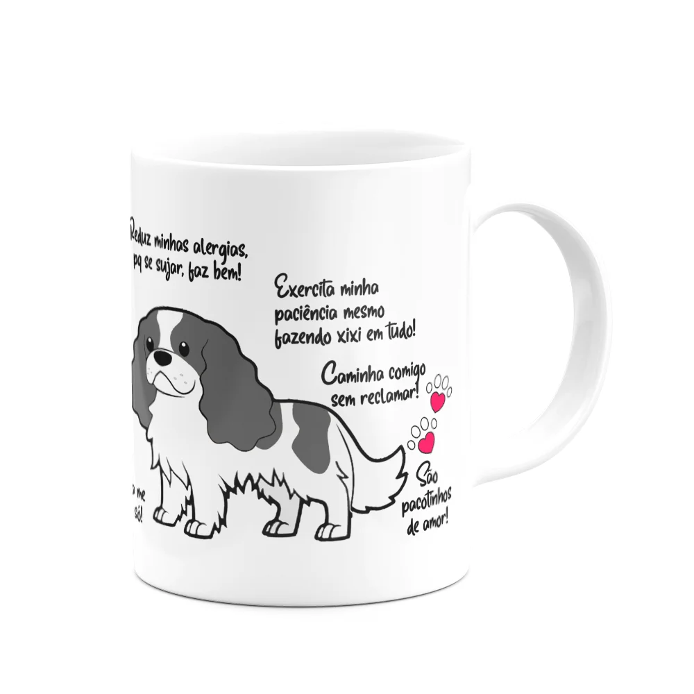 Imagem 3 de 3 do produto Caneca Dog - Meu Cavalier, Melhor Pessoa! M2
