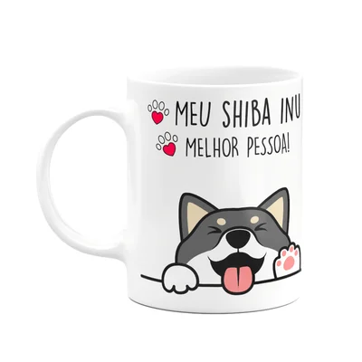 Caneca Dog - Meu Shiba Inu, Melhor Pessoa! M2