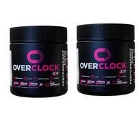 Combo 2x Energético Gamer Overclock 2.0, Mais Performance Mental Foco E Concentração, 60 Doses