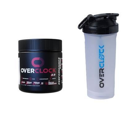 Combo Energético Gamer Overclock 2.0, Mais Performance Mental E Tempo De Reação + Shakeira - Frutas Vermelhas