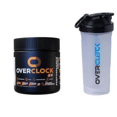 Combo Energético Gamer Overclock 2.0, Mais Performance Mental E Tempo De Reação + Shakeira - Pêssego Com Tangerina