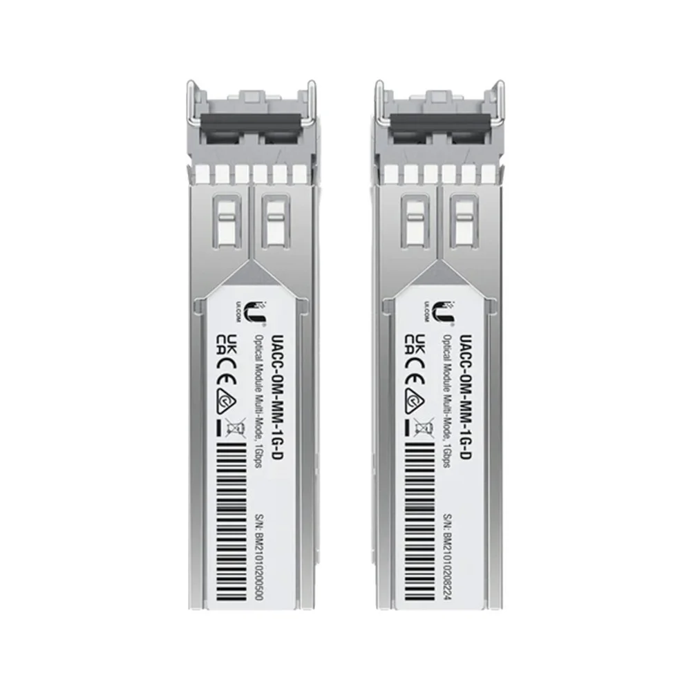 Imagem 3 de 5 do produto Transceiver Ubiquiti 2 Lc Sfp 550m, Uacc-om-mm-1g-d-2 I