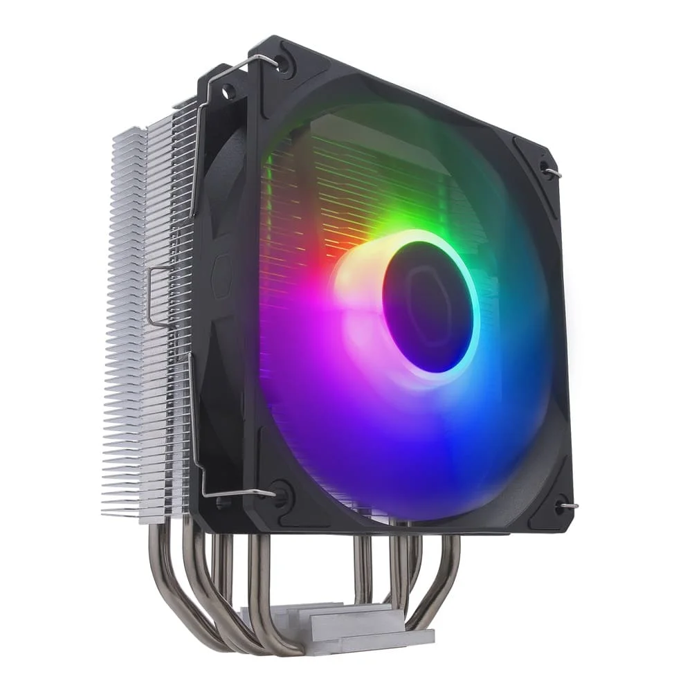 Imagem 3 de 5 do produto Air Cooler P/ Processador Cooler Master Hyper 212 Spectrum V3 - Rr-s4na-17pa-r1