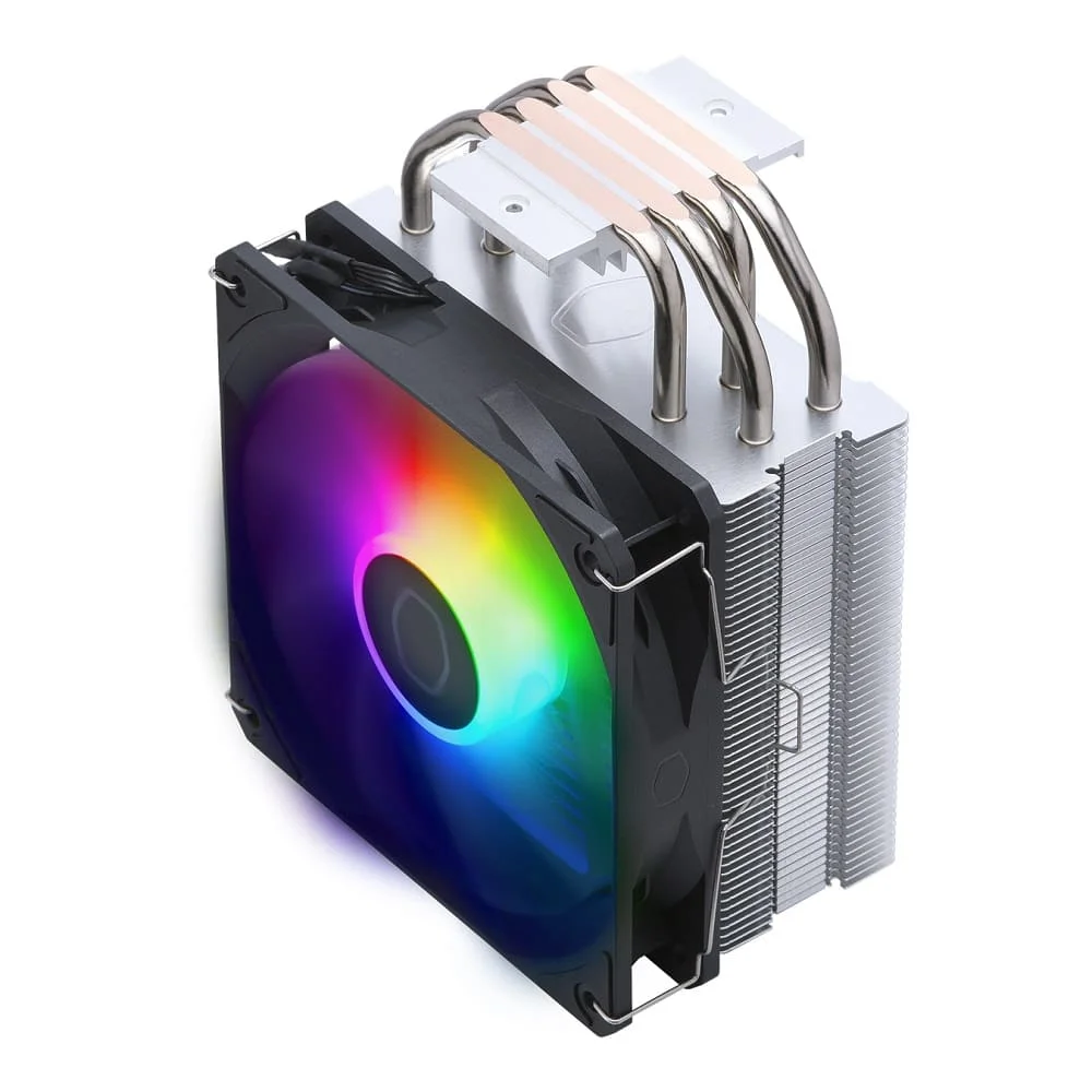 Imagem 4 de 5 do produto Air Cooler P/ Processador Cooler Master Hyper 212 Spectrum V3 - Rr-s4na-17pa-r1