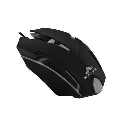Mouse Gamer Mn809d, Preto 1.5m/dpi 1000, Monocron