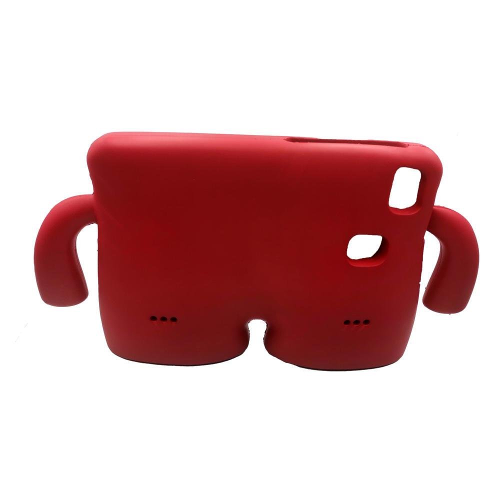 Imagem 2 de 2 do produto Capinha Compatível Com Samsung Tablet Tab A8, X200, X205, Tela 10.5, A7, T500, T505 - Vermelho