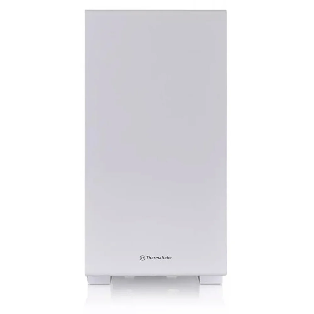 Imagem 5 de 5 do produto Gabinete Tt S100 TG, Mini Tower, Com Fonte 600W, Lateral Vidro, Branco Neve - Ca-3q9-60s6wz-00
