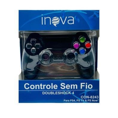 Controle Inova Doubleshock, Sem Fio Para PS4, PS TV, PS Now