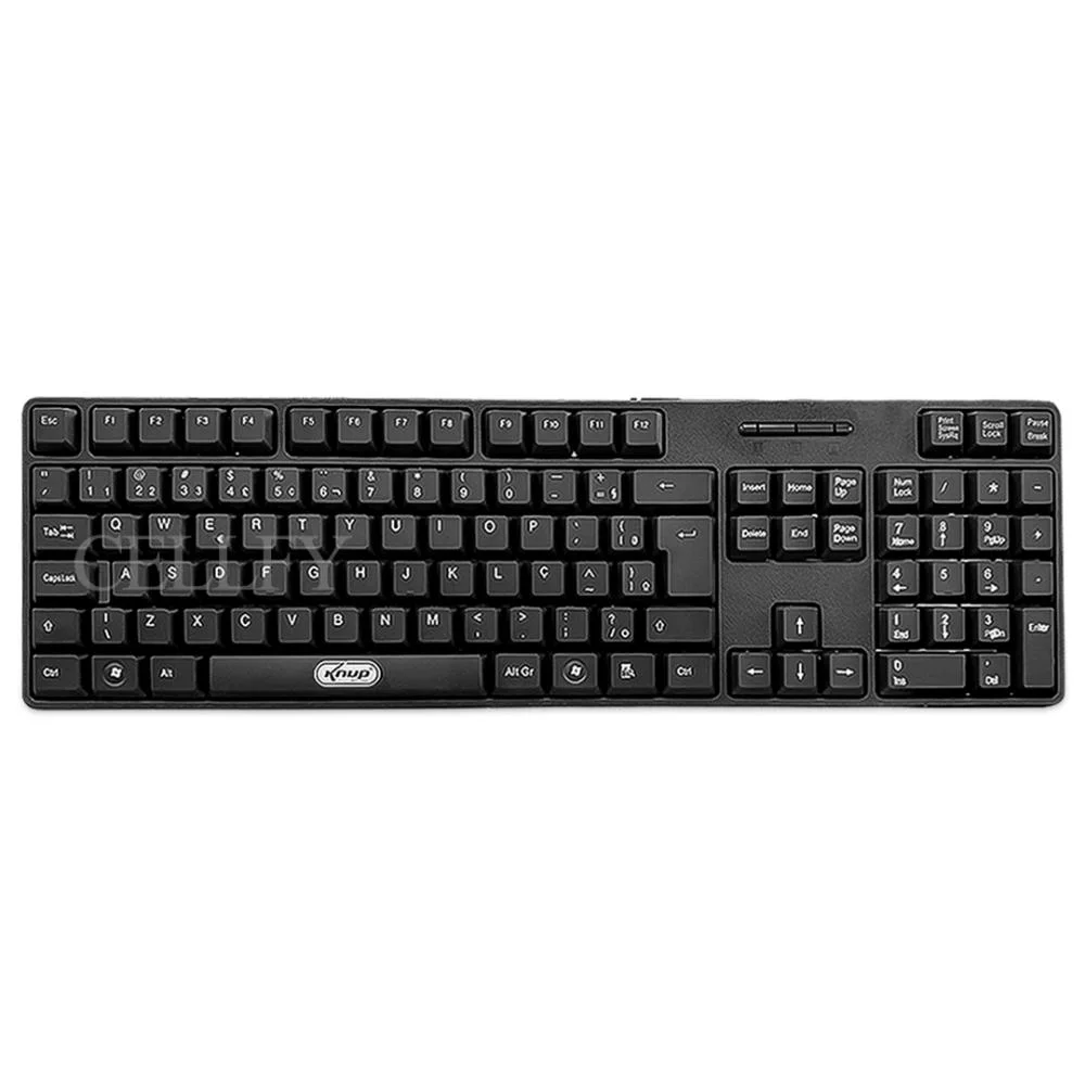 Imagem 2 de 4 do produto Teclado Knup Multimídia, USB, PC E Notebook, Padrão Abnt2