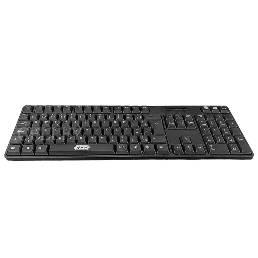 Imagem 4 de 4 do produto Teclado Knup Multimídia, USB, PC E Notebook, Padrão Abnt2