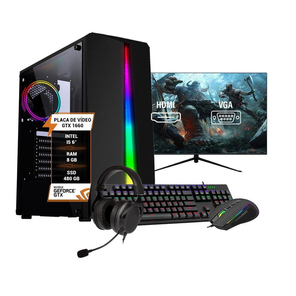i5/16GB/GTX1660Ti/SSD/ゲーミングPC PC Gamer Completo I5 Gtx 1660 SSD 480GB 16GB