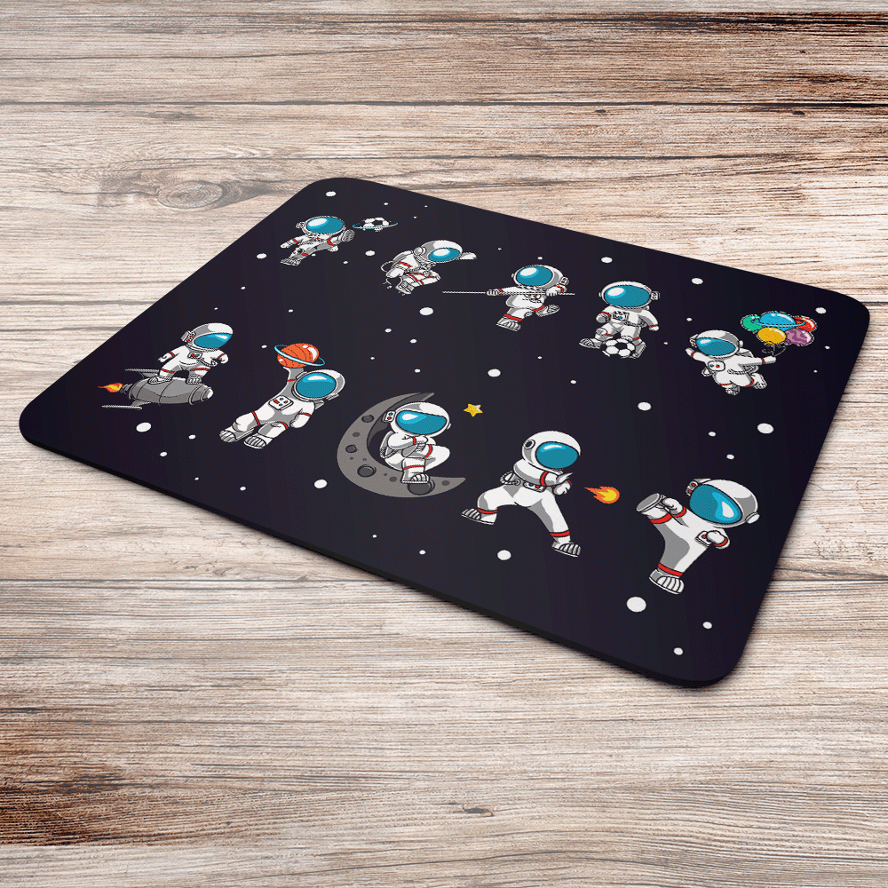 Imagem 2 de 2 do produto Mouse Pad Divertido,Astronauta Hobbies