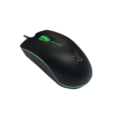 Mouse Ergon Maxprint,Com Fio,1200 Dpi, USB, 2.0, Iluminação Led