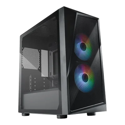 Gabinete Cooler Master Cmp 320, Lateral De Vidro, 2 Fans Argb De 120 Mm, Preto - Cp320-kgnn-s00