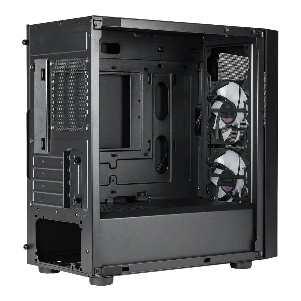 Imagem 4 de 5 do produto Gabinete Cooler Master Cmp 320, Lateral De Vidro, 2 Fans Argb De 120 Mm, Preto - Cp320-kgnn-s00