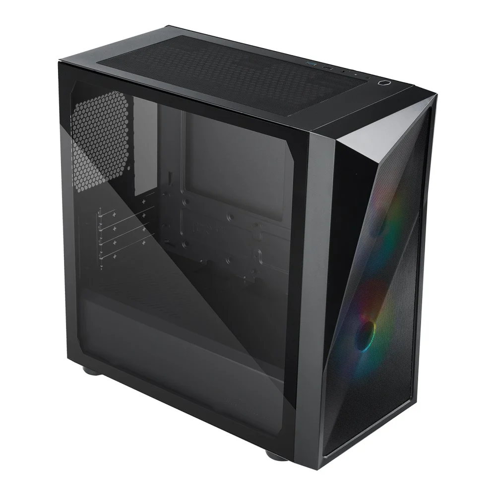 Imagem 5 de 5 do produto Gabinete Cooler Master Cmp 320, Lateral De Vidro, 2 Fans Argb De 120 Mm, Preto - Cp320-kgnn-s00