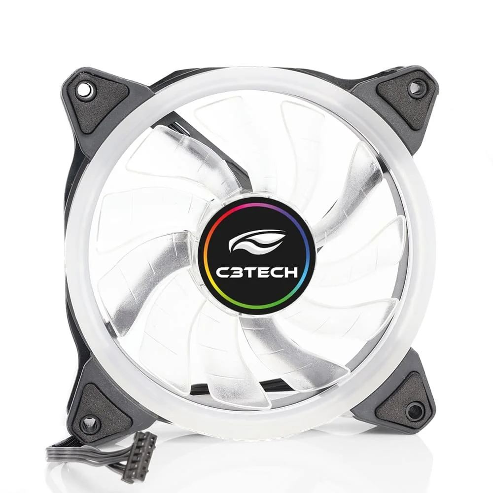 Cooler Fan C3Tech Storm, LED RGB, 12mm - F11-L220rgb 5