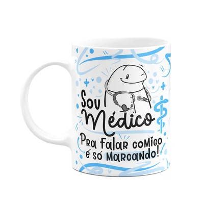 Caneca Flork Profissões - Sou Médico