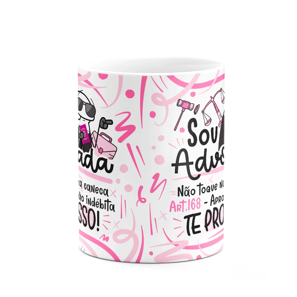 Imagem 2 de 3 do produto Caneca Flork Profissões - Sou Advogada