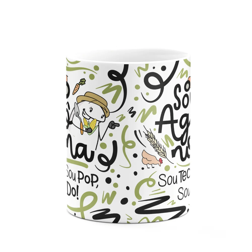 Imagem 2 de 3 do produto Caneca Flork Profissões - Sou Agrônoma