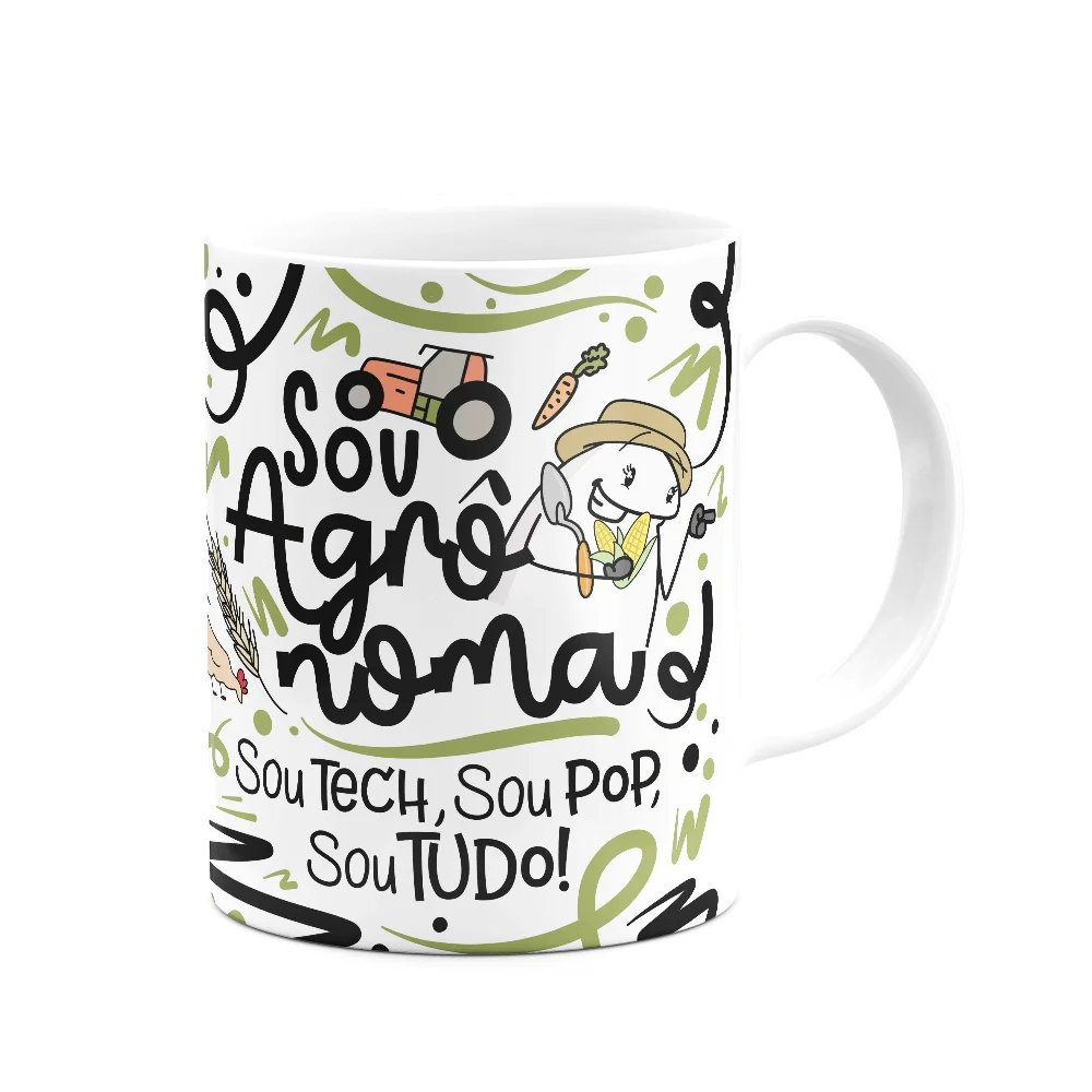 Imagem 3 de 3 do produto Caneca Flork Profissões - Sou Agrônoma