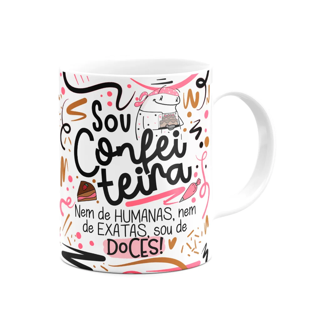 Imagem 3 de 3 do produto Caneca Flork Profissões, Sou Confeiteira