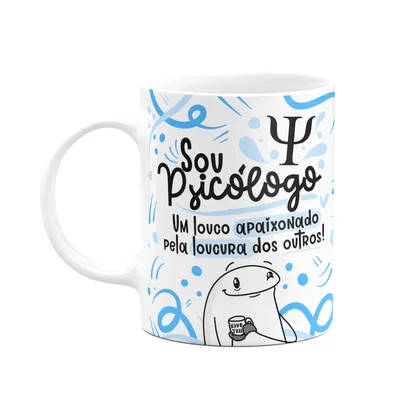 Caneca Flork Profissões - Sou Psicólogo